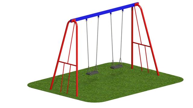 2.4m Steel Swing 5
